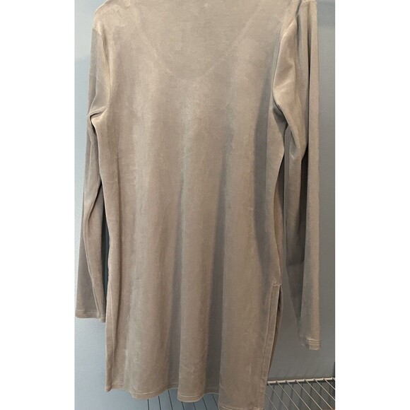Pure Jill Women’s Silver Tunic Size Small J. Jill Soft Poly Spandex Blend EUC - Picture 4 of 7